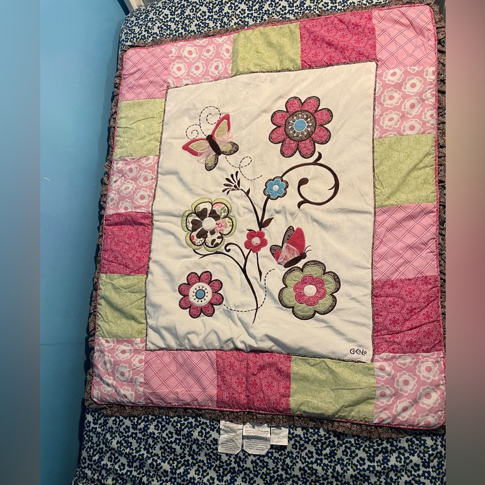 Cocalo Floral Patchwork Baby Quilt